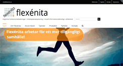 Desktop Screenshot of flexenita.se