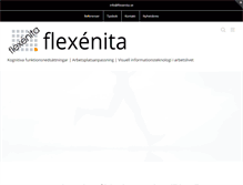 Tablet Screenshot of flexenita.se